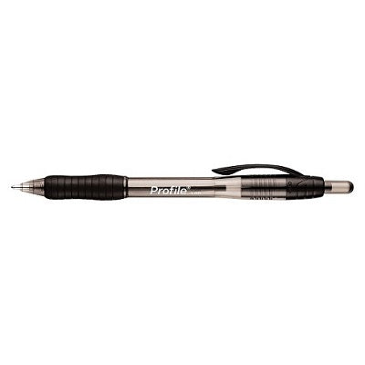 Pen-Retractable, Profile Ballpoint, 1.0Mm, Black 12/Bx