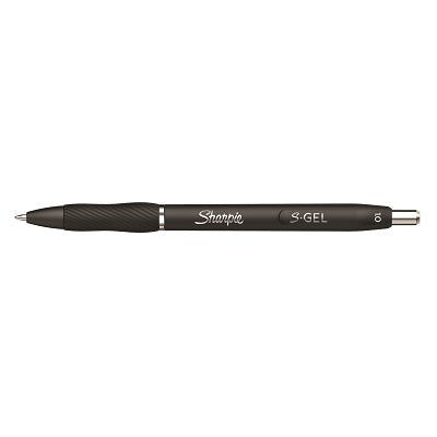 Pen-Retractable, Sharpie S-Gel, 1.0Mm Black 12/Bx