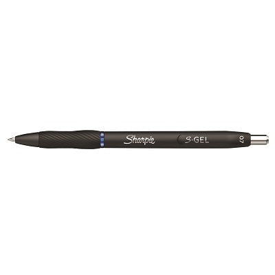 Pen-Retractable, Sharpie S-Gel, 0.7Mm Blue 12/Bx