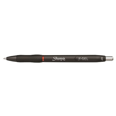 Pen-Retractable, Sharpie S-Gel, 0.7Mm Red 12/Bx