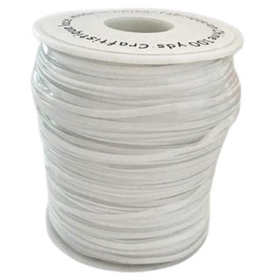 Lacing-Plastic, White 100 Yards/Spool