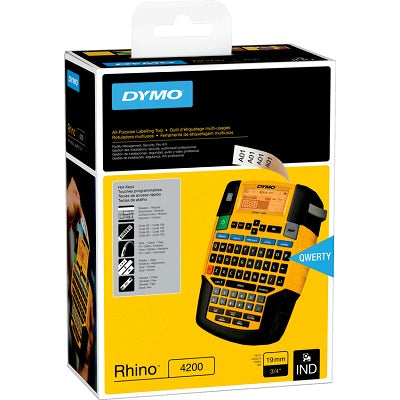 Label Printer-Dymo Rhino 4200 Label Maker