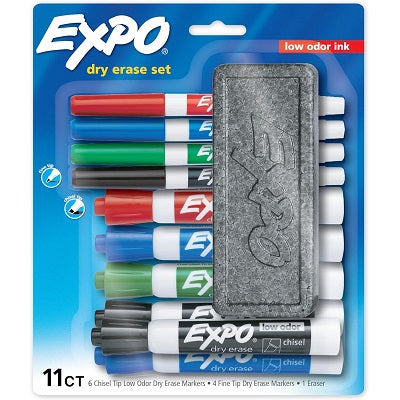 Marker-Dry Erase, Expo Starter Set, Assorted