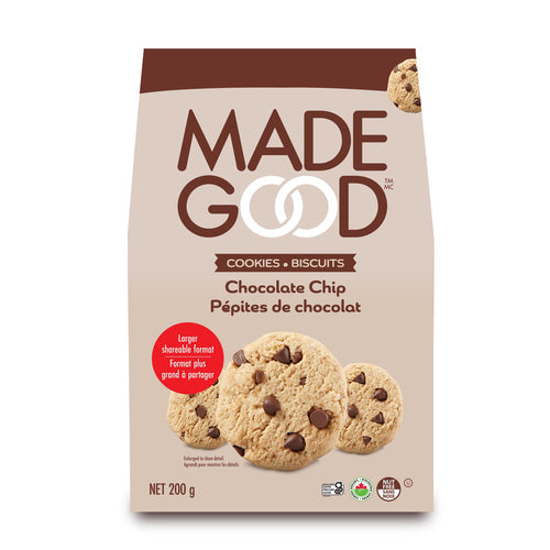 MadeGood Chocolate Chip Crunchy Cookies 200 g