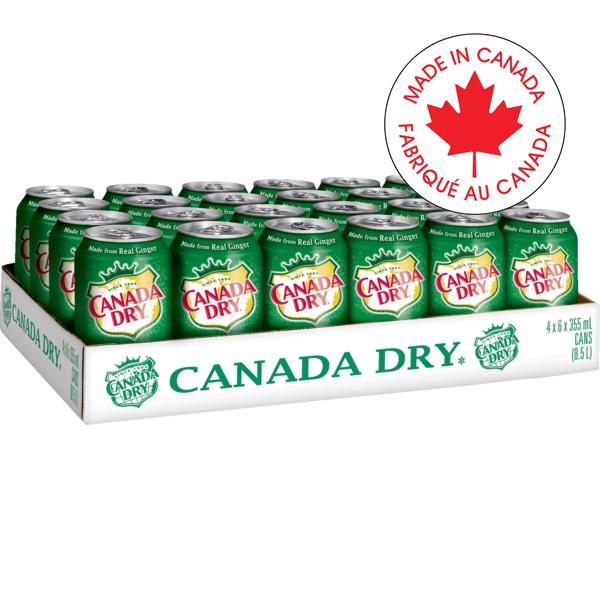 Pop-Canada Dry Ginerale 355Ml 24/Ct