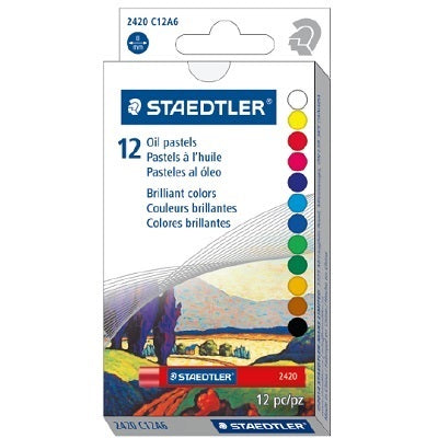 Pastels-Oil Staedtler, 12 Colours