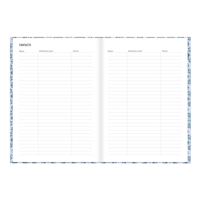 Planner-Weekly, Morocco 8-1/4X5-7/8 Blue  2027 (27-082495)
