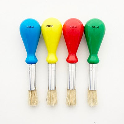 Paint Brush-Dblg, Junior Brush, Bulb Handle 4/Pack