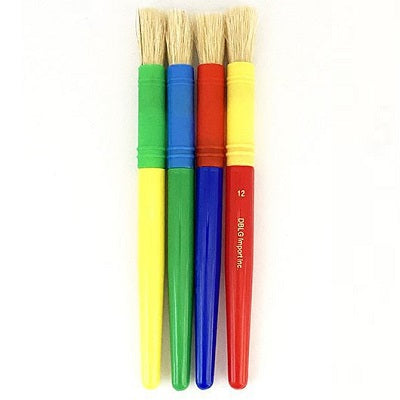 Paint Brush-Dblg, Junior Brush, 12Mm  4/Pack
