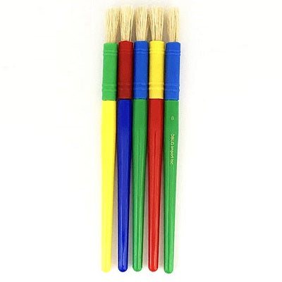 Paint Brush-Dblg, Junior Brush, 8Mm  5/Pack
