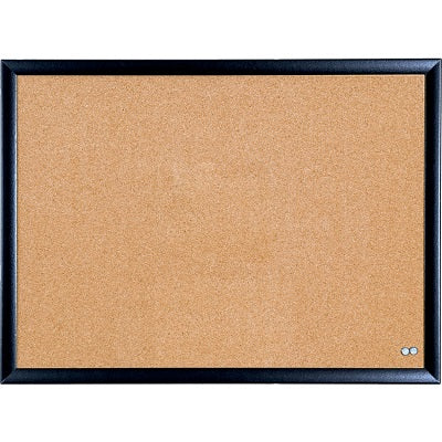 Bulletin Board-Cork With Black Frame 23" X 35"