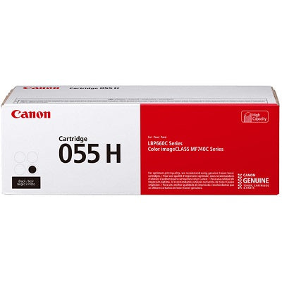 Laser Toner-Canon #055H Black High Yield