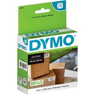 Labels-Dymo Labelwriter, Multi-Purpose 1X2-1/8, 500/Box