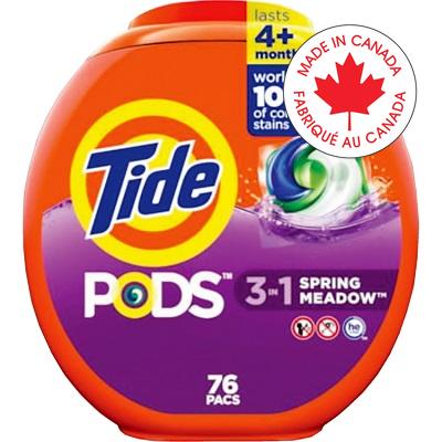 Laundry Soap-Tide Pods Spring Meadow  76/Pack