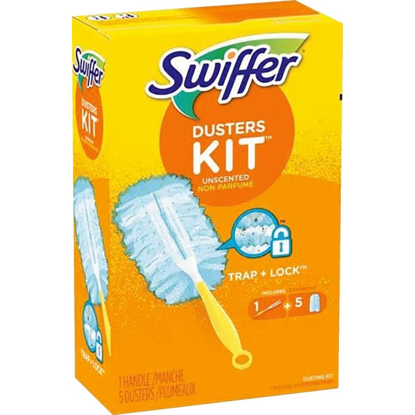 Swiffer Duster Kit-1 Handle + 5 Dusters Unscented