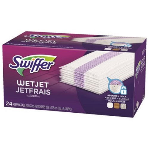 Swiffer Wetjet Refill Pad-Multi-Surface 24/Box (08443)