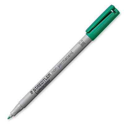 Marker-Lumocolor, Universal Non-Permanent, Medium,Green
