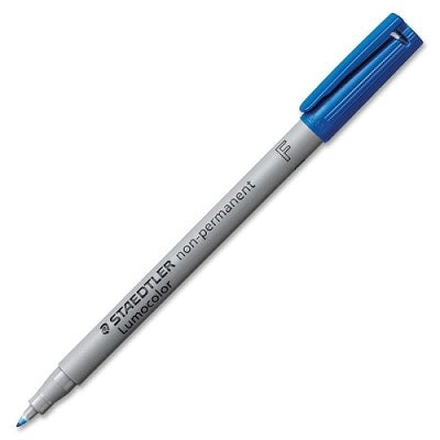 Marker-Lumocolor, Universal Non-Permanent, Fine Blue