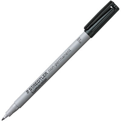 Marker-Lumocolor, Universal Non-Permanent, Fine Black