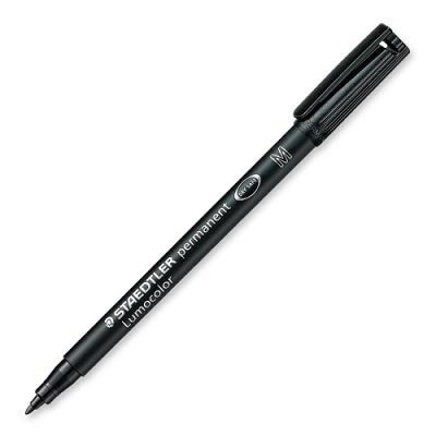 Marker-Lumocolor, Universal Permanent, Medium Black