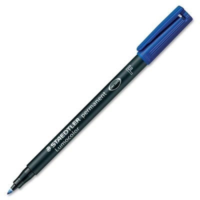 Marker-Lumocolor, Universal Permanent, Fine Blue