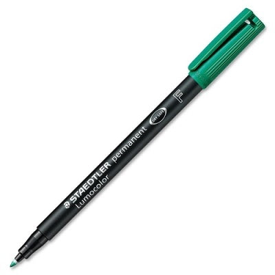 Marker-Lumocolor, Universal Permanent, Fine Green