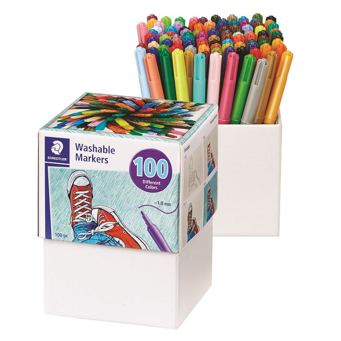 Markers-Washable 1.0Mm, 100/Set
