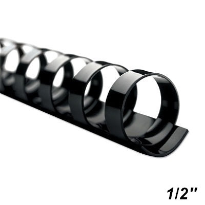 Bindings-Plastic 1/2" Black
