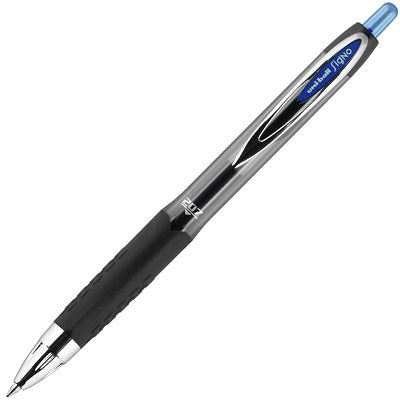 Pen-Retractable, Uni 207 Gel, 0.7Mm Blue 12/Bx