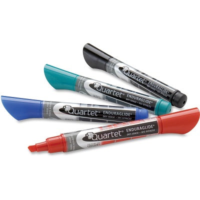 Marker-Dry Erase, Enduraglide Chisel, 4 Assorted