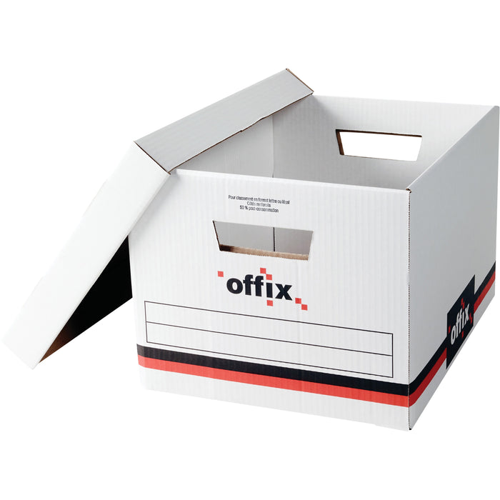 Storage Case - 850 lb - Media Size Supported: Letter 8.50" (215.90 mm) x 11" (279.40 mm), Legal 8.50" (215.90 mm) x 14" (355.60 mm) - Stackable - 10 / Pack