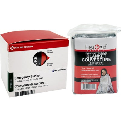 Blanket-Smartcompliance Mylar 52" X 84", Grey