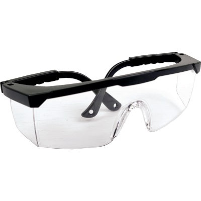 Safety Glasses-Wraparound Black Frame