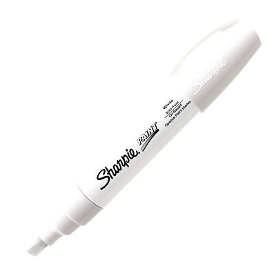 Marker-Paint, Sharpie, Bold White