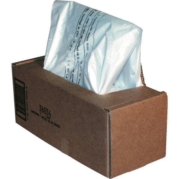 Shredder Bags-40.25Hx30.5Wx13D Clear 50/Carton