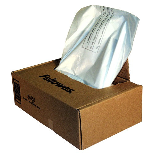 Shredder Bags-44X21X48"H Clear 50/Ctn