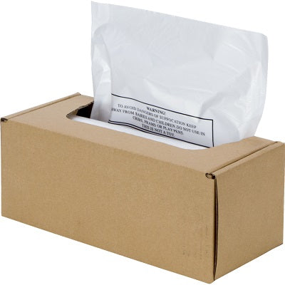 Shredder Bags-Automax 300C/500C, Clear  100/Ct