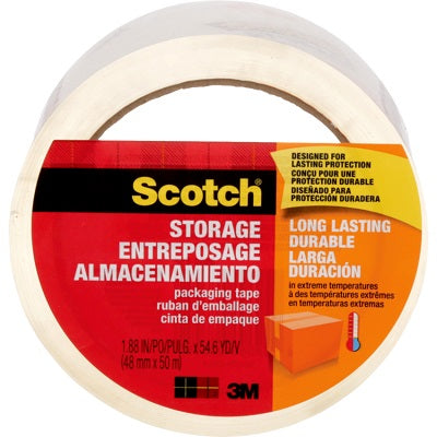 Tape-Box Sealing Scotch Storage, Long Lasting 48Mmx50M Clear