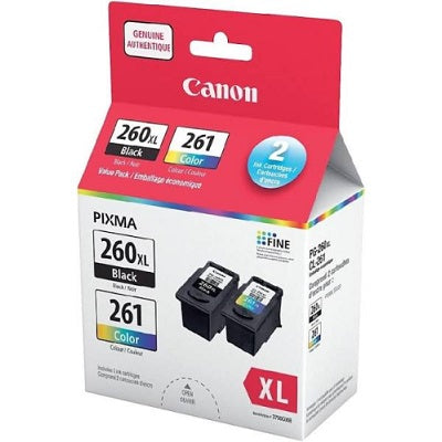 Inkjet Cartridge-Canon #260Xl/Cl261 Combo Pack