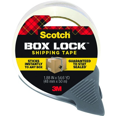 Tape-Box Sealing Scotch Box Lock 76Mm X 50M W/ Dispenser