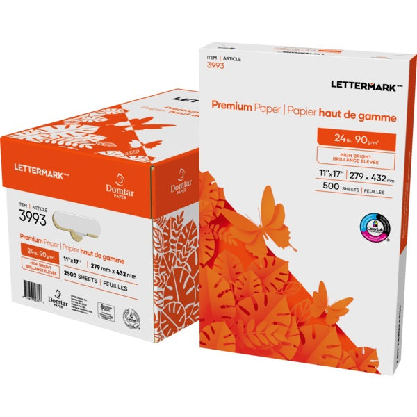Paper-Lettermark Premium 11X 17" 24Lb. 96Br.