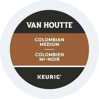 Coffee-K Cup Van Houtte Colombian Medium  (33717)
