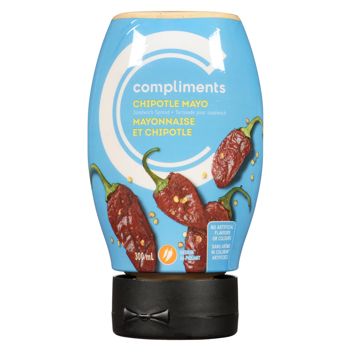 Compliments Mayo Spread Chipotle 300 ml