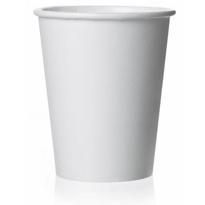 Cups-Solo Single Wall Paper, Hot 12Oz. White, 50/Pack