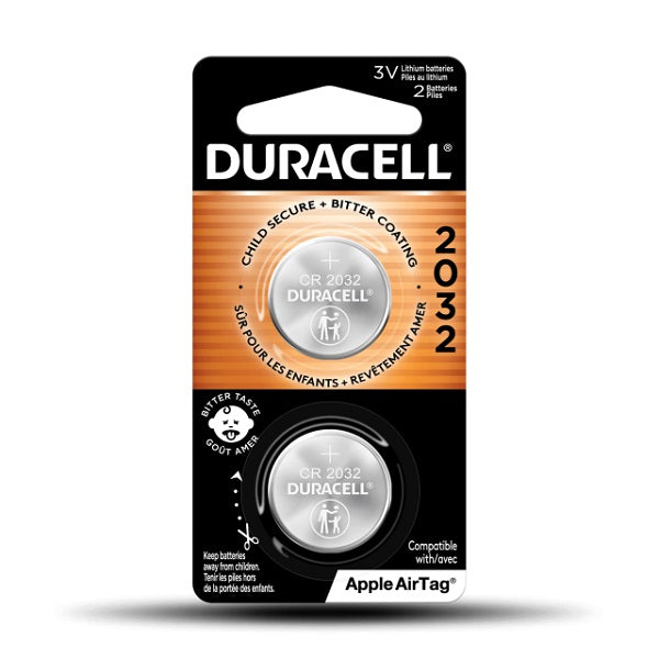 Battery-Lithium Coin 3.0V  Dl2032B2Pk  2Pk
