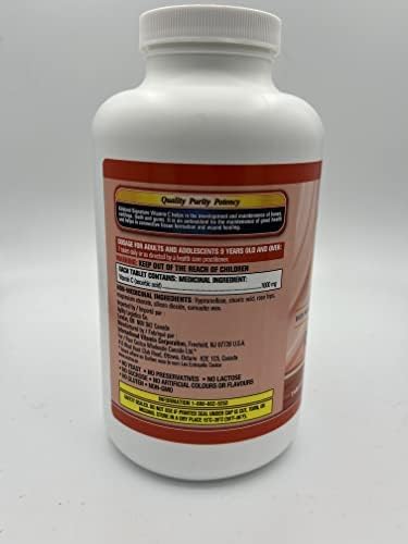 Kirkland Signature Vitamin C 1000mg (500 Tablets), 500 Count