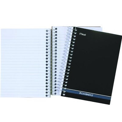 Notebook-Coil, Cambridge 280 Page 7X5 Wide Ruled