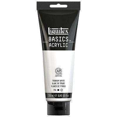 Paint-Acrylic Liquitex  250 Ml Titanium White