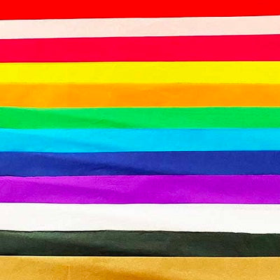 Tissue Paper-20" X 30" Assorted, 24 Sheets/Pack