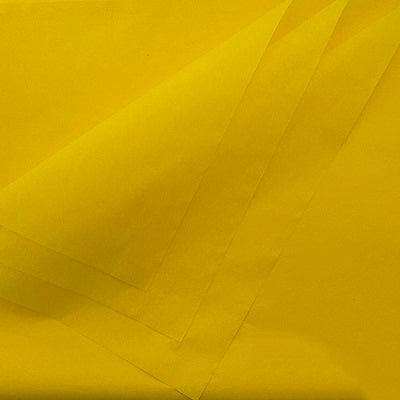 Tissue Paper-20" X 30" Yellow, 24 Sheets/Pack